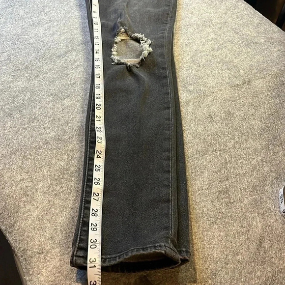 Levi's High Rise Skinny 721, Washed  Black - Picture 3 of 11